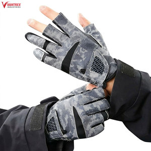 บริการ ODM แบบกำหนดเองได้ ถุงมือตกปลาแบบสวม Vantrex Industries ผ้าโพลีเอสเตอร์ ระบายอากาศได้ดี ป้องกันรังสียูวี สำหรับผู้ชายและผู้หญิง - Product Image 5