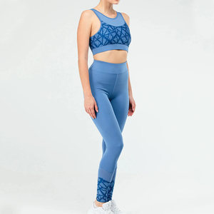 Ensemble de yoga unique pour femmes, 2 pièces, mode sportive, taille élastique, ensemble de yoga personnalisé en vente, ensembles de fitness pour femmes - Product Image 3