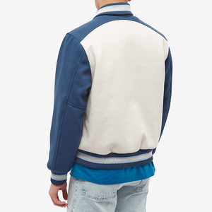 Veste de baseball vintage surdimensionnée en laine avec logo personnalisé de qualité supérieure pour hommes, veste varsity, veste bomber unisexe, streetwear tendance - Product Image 2