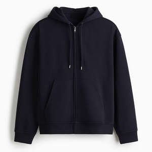 SAAR INDUSTRIES Sudadera con Capucha y Cremallera de Manga Larga con Logotipo Personalizado en Color Negro, Tela de Forro Polar de Alta Calidad de 380 g/m², Sin Bolitas - Product Image 4