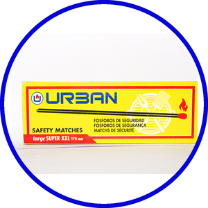 BBQ Safety Eco-Friendly <b>Vintage</b> Style Matches Matchbox Size 182x63.5x17mm Long <b>Stick</b> Matchsticks Printing for Barbeque Grill - Product Image 6