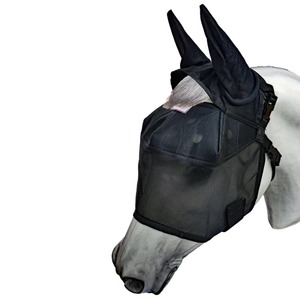 Máscara Antimoscas para Caballos de Primera Calidad, Material Suave, Transpirable, Resistente al Desgaste, Ajustable, con Orejas - Product Image 1