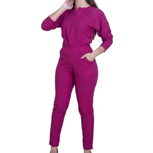 High Quality Eco Friendly Knitted Hospital Scrub Uniforms for <b>Doctors</b> Nurses Customized Color and Logo Wholesale Medical <b>Sets</b> - Product Image 4