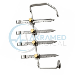 เครื่องวัดจมูกแบบโปรเจคโตมิเตอร์ของเดวิส ทำจากสแตนเลส ได้รับการรับรองมาตรฐาน CE ใช้สำหรับศัลยกรรมตกแต่ง สามารถนำกลับมาใช้ซ้ำได้ - Product Image 3