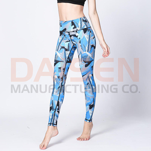 Leggings d'équitation pour femmes, imprimés, taille haute, extensibles, respirants, pour l'entraînement - Product Image 6