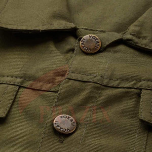 Top Selling Winter Oversized Custom Made Men Jeans <b>Jacket</b> 100% Cotton Latest Design Cheap Price - Product Image 6