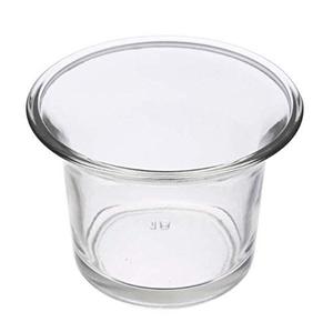 Zaara Enterprises Set 6 Handmade Eco-Friendly High Quality Votive Glass Tealight <b>Candle</b> Holders <b>Red</b> Christmas Decor for Home - Product Image 3