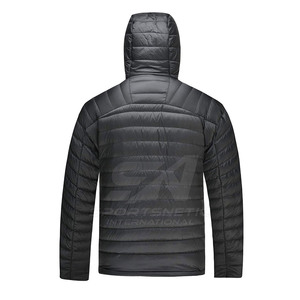 New Arrival Full Zipper Puffer <b>Jacket</b> For Men <b>Slim</b> <b>Fit</b> Private Label Men Puffer <b>Jacket</b> Made In Pakistan - Product Image 2
