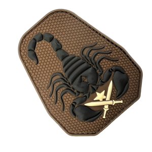 Custom PVC Rubber <b>Patch</b> for Apparel Soft Flexible Logo <b>Patch</b> for <b>Jackets</b> Bags Shoes Promotional Branding Accessory - Product Image 4