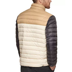 Venta Directa de Fábrica, Chaqueta de Burbujas para Hombre, Estilo Casual con Paneles de Color, Alta Calidad, Transpirable, Cuello Alto, Ropa de Invierno - Product Image 5
