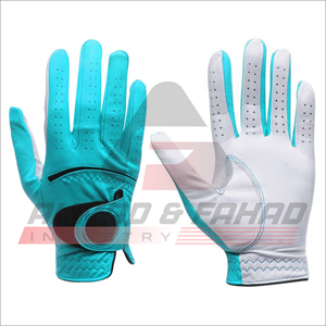 Gants de golf professionnels pour hommes, blancs et noirs, en spandex, paume épaissie, respirants, fermeture à enfiler, haute qualité, authentiques pour le sport - Product Image 2