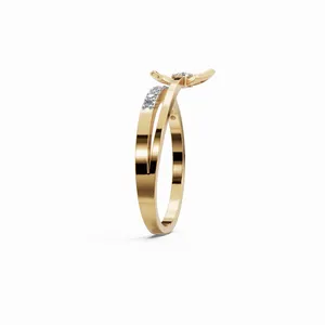 Elegante Juego de Anillos de Diamantes Cultivados en Laboratorio de 12 Piezas, Oro Amarillo de 18K, Certificación IGI, Claridad VVS, Corte Brillante, Estilo de Lujo - Product Image 2