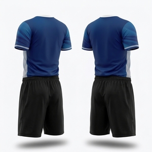 Uniformes de Fútbol Personalizados con Nombre de Equipo, Diseño Completo, Impresión Digital, Poliéster Transpirable de Alta Calidad, Manga Corta, Unisex - Product Image 2