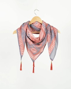 Custom Printed Silk Feel Square Headscarf Soft Lightweight Womens Fashion Scarf OEM ODM Manufacturer Wholesale Supplier - Product Image 4