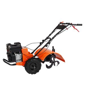 Coltivatore da Giardino Manuale 212CC a 4 Tempi con 4 Lame Posteriori Regolabili in Acciaio per Prato e Terreno - Product Image 1