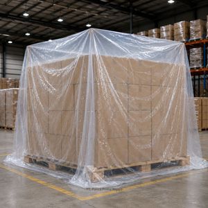 High Quality Flexible PVC Fumigation <b>Sheet</b> 10x25m 0.15mm Heavy Duty Grain Storage Warehouse Protective Cover - Product Image 5