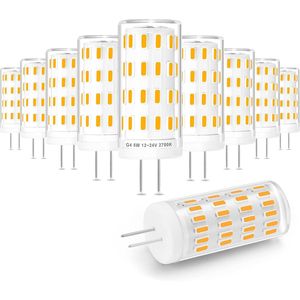 Bombillas LED T3 para Paisajismo, 5W, 12~24V, Equivalente a 40W/35W Halógeno, 2700k, Blanco Cálido Suave, Bajo Voltaje, G4 JC, Iluminación de Caminos - Product Image 1