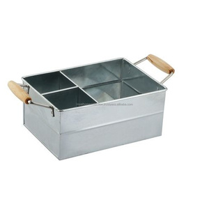 Soporte de cubiertos galvanizado al por mayor soporte de cubiertos de chapa galvanizada estantes de almacenamiento y estanterías para suministros de cocina - Product Image 6