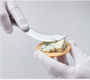 Ensemble de couteaux à fromage et à beurre classiques en acier inoxydable Outils de cuisine Finition brillante au toucher bronze Accessoires de cuisine élégants - Product Image 6