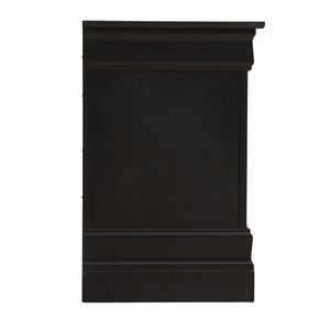 Elegante Comodino Tradizionale Nero - Product Image 5