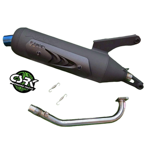 CSRK Performance Muffler Exhaust System for MIO125 Scooter Parts - Product Image 2