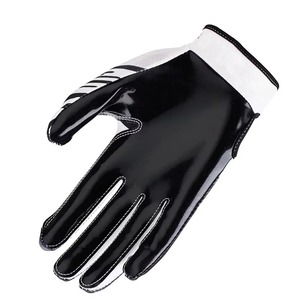 Gants de football américain modernes pour hommes, haute adhérence, antidérapants, avec impression du logo de l'équipe. - Product Image 5