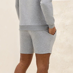 Shorts unisexe personnalisés style urbain d'été respirants en polyester/coton avec cordon de serrage taille mi-haute longueur genou - Product Image 6