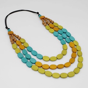 Collier en résine époxy pour femmes, bijoux de mode pour mariage et fête, collier en résine au design unique - Product Image 3