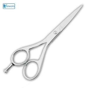<b>Top</b> Quality 6 Inch Mirror Polish Hair Cutting Scissor Sharp Blade with Custom Logo and Name - Product Image 1
