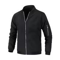 Blouson Bomber Décontracté Long en Toile Écologique pour Homme, Automne 2026, Imperméable et Respirant, Extérieur Polyester/Coton - Product Image 3