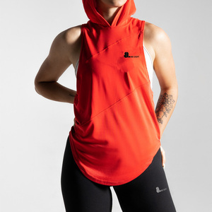 Camiseta sin mangas informal para mujer, de punto, de algodón y elastano, ecológica, de secado rápido y transpirable - Product Image 1