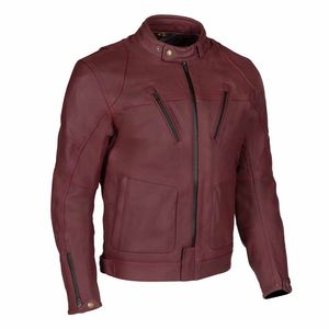 Veste en cuir de moto sur mesure de haute qualité, 100% cuir de vache véritable - Product Image 1