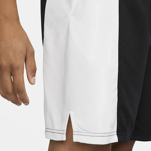 Shorts de sport pour hommes bicolores de haute qualité en gros, avec logo personnalisé, panneau en maille par sublimation, 100 % coton, séchage rapide et respirant - Product Image 4