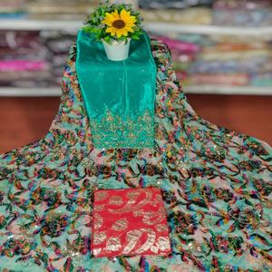 Premium Black Somalian Maqbal Dirac Stone Beaded Set con hermoso diseño de fabricante indio para eventos especiales - Product Image 2