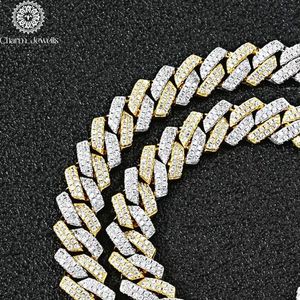 สร้อยคอ Charm_Jewells สำหรับผู้ชาย ประดับมุกน้ำจืดทรงกลมเจียระไนแบบ Brilliant Cut ได้รับการรับรองจาก IGI เงินแท้ 925 ชุบทอง 14K - Product Image 5
