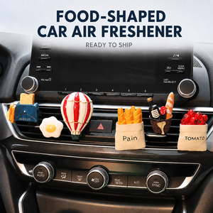 Creative Resin Car Air Vent Perfume Clip air Freshener 3D Food-Shaped Simulation Car Fragrance Ornament - Product Image 1