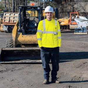 Sweat à capuche thermique en polaire réfléchissant haute visibilité ANSI Classe 1 FR, capuche amovible, LED clignotante, imperméable, logo personnalisé - Product Image 4