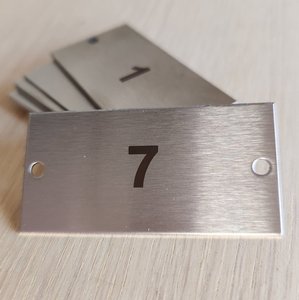 Elegant Metal Place Card Holders <b>Table</b> <b>Number</b> Stands for <b>Wedding</b> Event Decor - Product Image 1