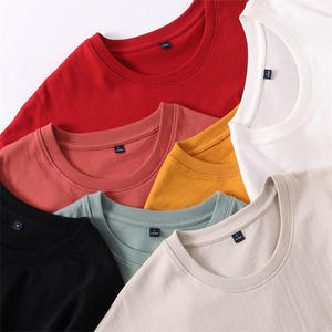 T-shirt 100% coton, coupe classique, unisexe, décontracté, streetwear minimaliste, impression de logo personnalisé, broderie, vente en gros de t-shirts - Product Image 1