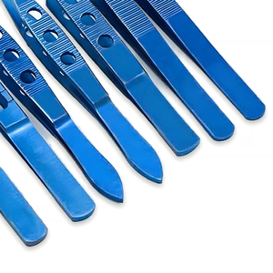 7 Pièces Pinces de précision manuelles FUE pour greffe de cheveux, en acier inoxydable de qualité chirurgicale, réutilisables, ergonomiques, pour follicules pileux - Product Image 4