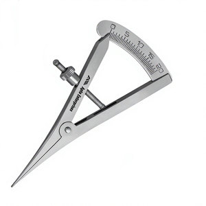 Calibre Droit de 3,5 Pouces pour Mesure de Cartographie Osseuse, Instrument de Mesure Précis 0-20mm pour Dentisterie, Chirurgie, Orthodontie et Implants - Product Image 4