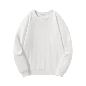 เสื้อสเวตเชิ้ตผู้ชาย คอวี แขนยาว ทรงปกติ สีพื้น ผลิตจากวัสดุรักษ์โลก ระบายอากาศได้ดี ไม่หดตัว แห้งเร็ว 100% - Product Image 3