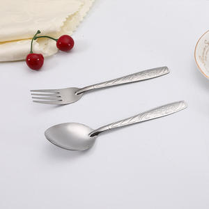 Cuillères à thé personnalisées en acier inoxydable sans marque, cuillères à dîner, compatibles lave-vaisselle, en acier inoxydable 304, finition miroir, modèle ET-New-101 24X5X5 - Product Image 3
