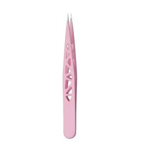Pinzas Quirúrgicas Rosadas de Precisión MORJE, de Acero Inoxidable con Puntas Suaves para Uso Estético - Product Image 1