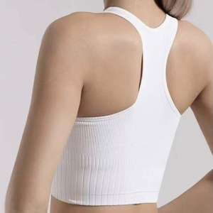 เสื้อชั้นในกีฬาแบบสปอร์ตบรา รองรับสูง สี่ด้าน กระชับทรง สำหรับโยคะ วิ่ง ออกกำลังกาย ฟิตเนส ยิม สำหรับผู้หญิง - Product Image 2