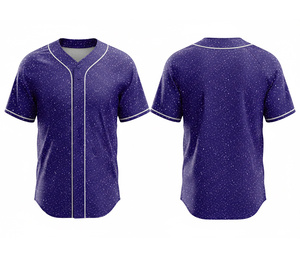 Maillot de baseball personnalisé OEM – Tissu de qualité supérieure |   Kit de baseball d'équipe avec logo et numéros personnalisés |   Base en polyester respirant - Product Image 3
