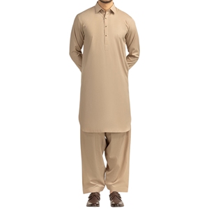 Salwar Kameez de Color Sólido para Hombre, MOQ Bajo, Alta Calidad, Precio al por Mayor, Nuevo Estilo 2026, Kurta Pajama, Estilos Indio y Pakistaní, para Adultos - Product Image 1
