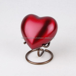 No.1ผู้ผลิตจำนวนมากของที่ระลึกหัวใจโกศเผาศพโกศศพอุปกรณ์โกศโดยงานฝีมือที่สูงขึ้น - Product Image 2