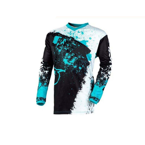 Prix d'usine en gros, vêtements de sport imprimés, combinaison de course MX, uniforme de motocross, pantalon respirant, coupe-vent, séchage rapide - Product Image 2