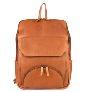 Best Selling Handmade Full Grain <b>Leather</b> <b>Backpack</b> for Men Durable Outdoor Travel <b>Backpack</b> with Laptop Pocket Available For Sale - Product Image 3